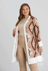 Пуловер - Жилетка JAKLIN - Бежова - Muudsfashion