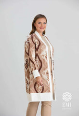 Пуловер - Жилетка JAKLIN - Бежова - Muudsfashion