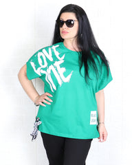 Блуза LOVE - Зелена