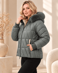 Яке - Есенно-Зимно Яке NORELIA - Военно зелено - Muudsfashion