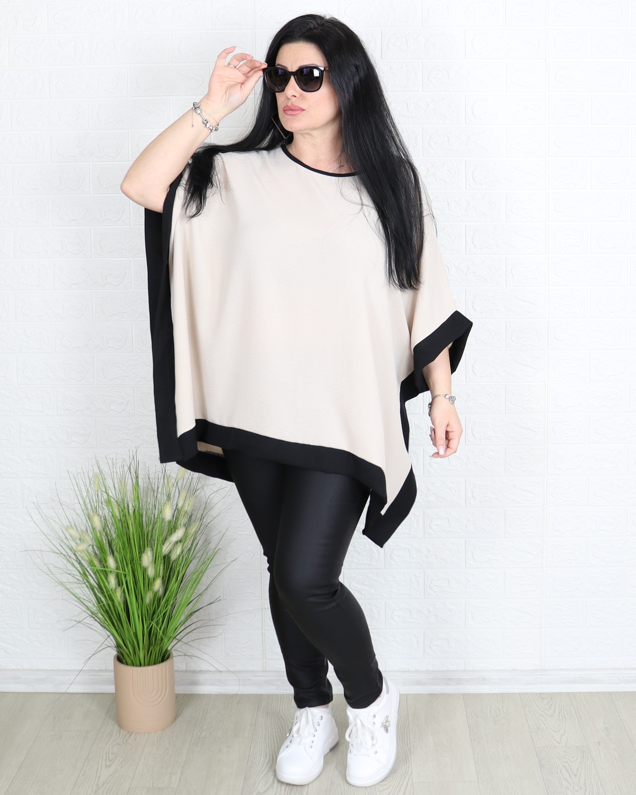 Блуза - Блуза ANEMONA - бежова - Muudsfashion