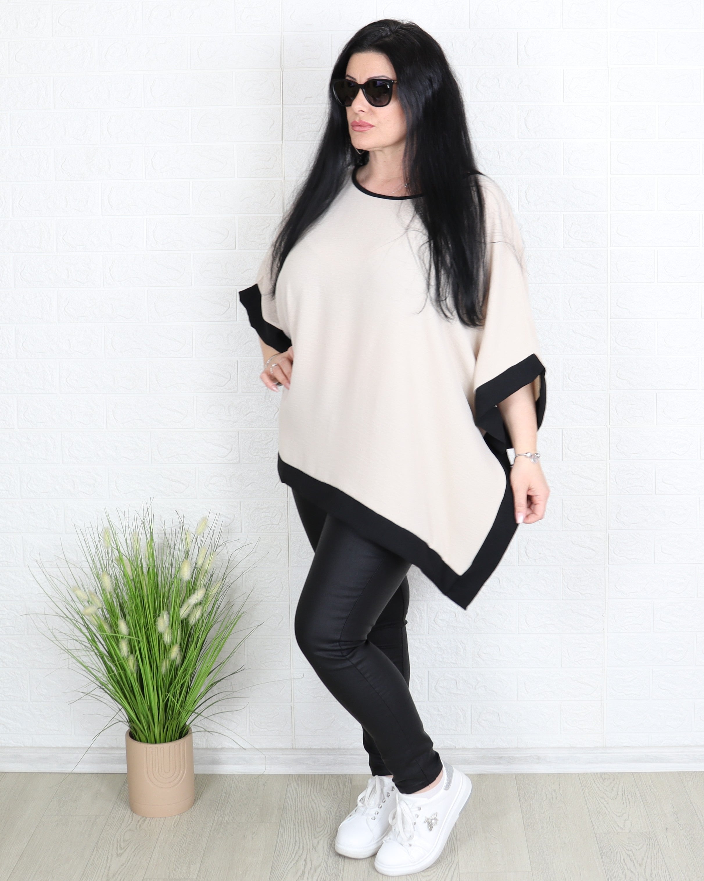 Блуза - Блуза ANEMONA - бежова - Muudsfashion