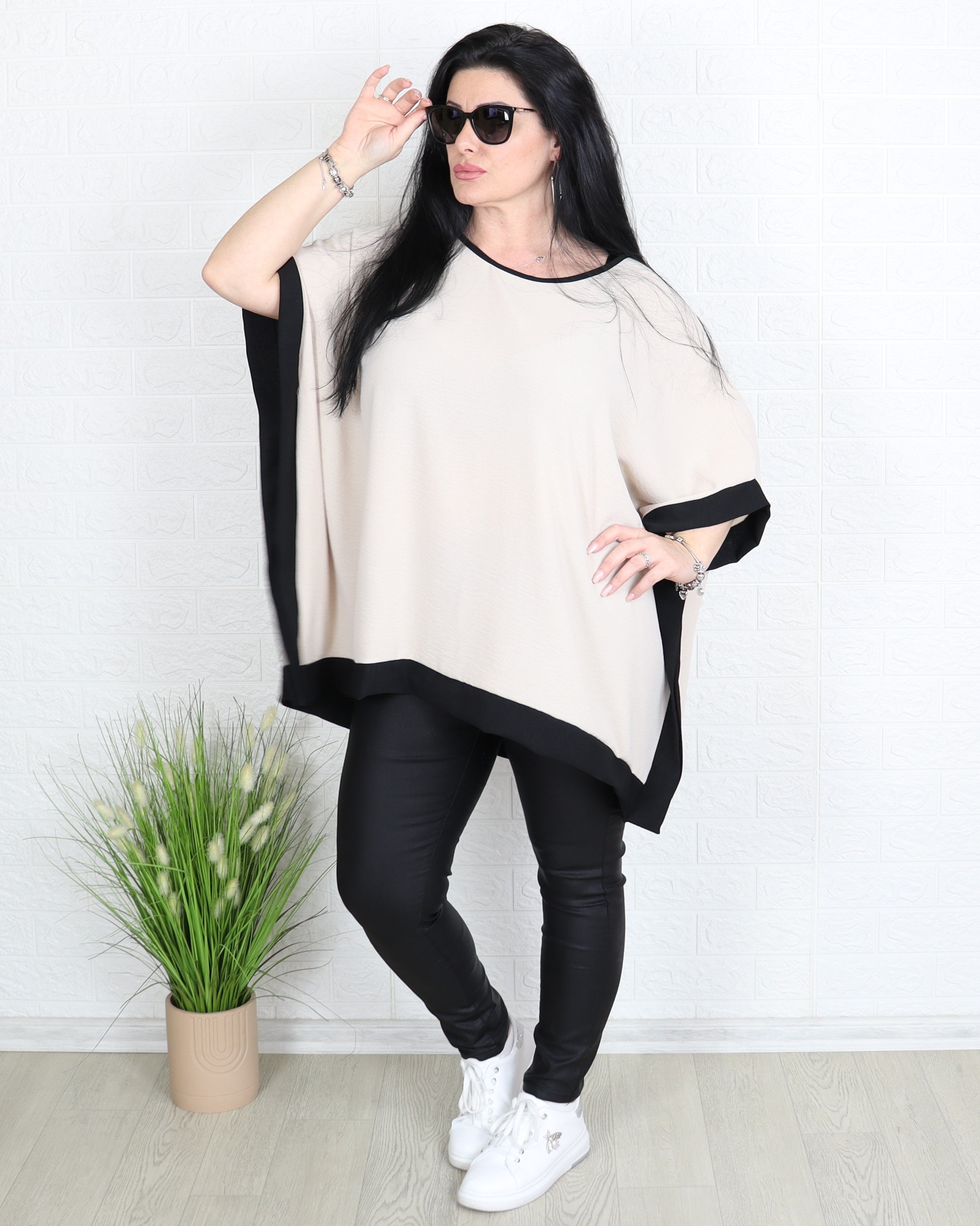 Блуза - Блуза ANEMONA - бежова - Muudsfashion