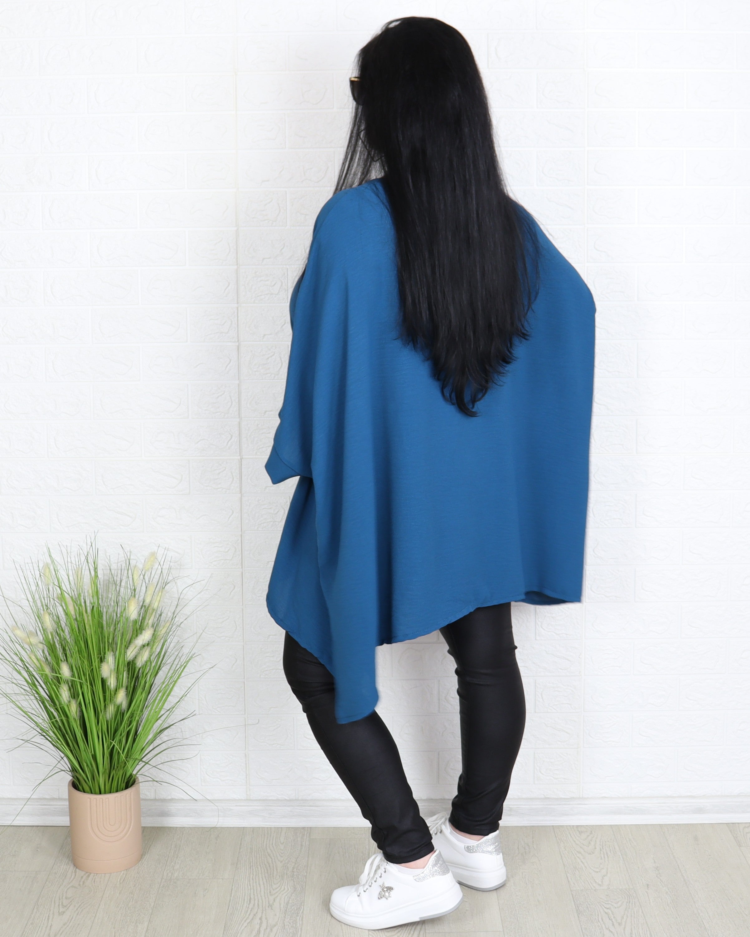 Блуза - Туника BERNARDA - Синя - Muudsfashion