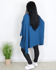 Блуза - Туника BERNARDA - Синя - Muudsfashion