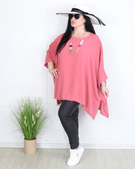 Блуза - Туника BERNARDA - Корал - Muudsfashion