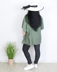 Блуза - Блуза ROSALIA - военно зелено - Muudsfashion