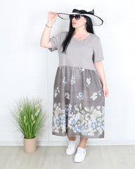 Рокля - Рокля SILVI - капучино - Muudsfashion