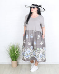Рокля - Рокля SILVI - капучино - Muudsfashion