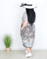 Рокля - Рокля SILVI - капучино - Muudsfashion
