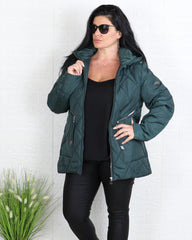 Яке - Яке BELLA - Петролено зелено - Muudsfashion