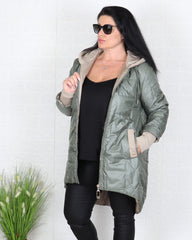 Яке - Яке KARINA - Военно зелено - Muudsfashion
