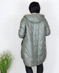 Яке - Яке KARINA - Военно зелено - Muudsfashion