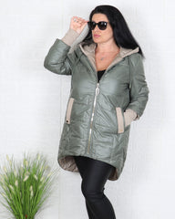 Яке - Яке KARINA - Военно зелено - Muudsfashion
