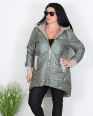 Яке - Яке KARINA - Военно зелено - Muudsfashion