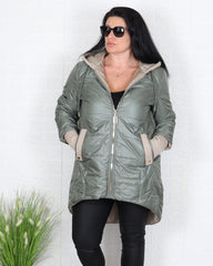 Яке - Яке KARINA - Военно зелено - Muudsfashion