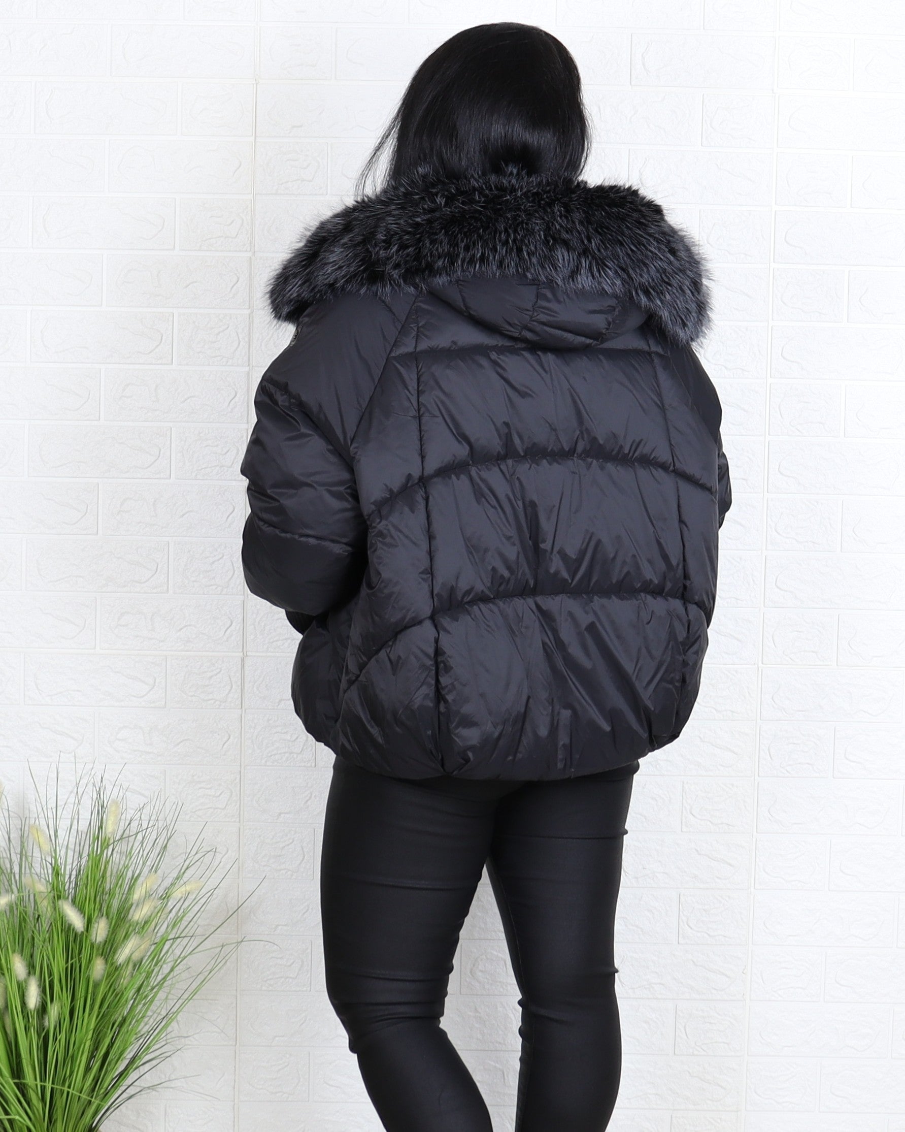 Яке - Зимно Яке AMOR - Черно - Muudsfashion