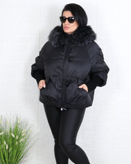 Яке - Зимно Яке AMOR - Черно - Muudsfashion