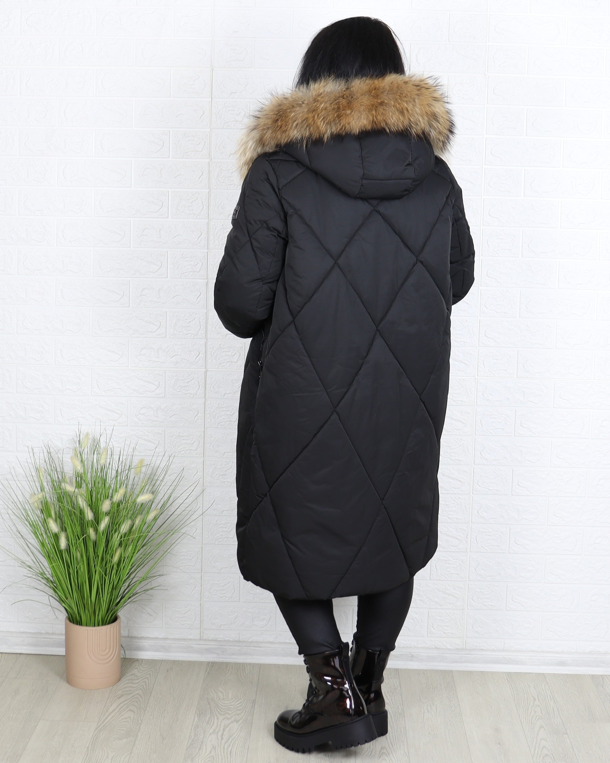 Яке - Зимно Яке AMARA - Черно - Muudsfashion