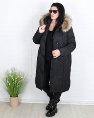 Яке - Зимно Яке AMARA - Черно - Muudsfashion