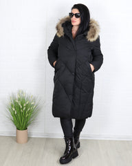 Яке - Зимно Яке AMARA - Черно - Muudsfashion