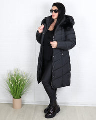 Яке - Зимно Яке MONA - черно - Muudsfashion