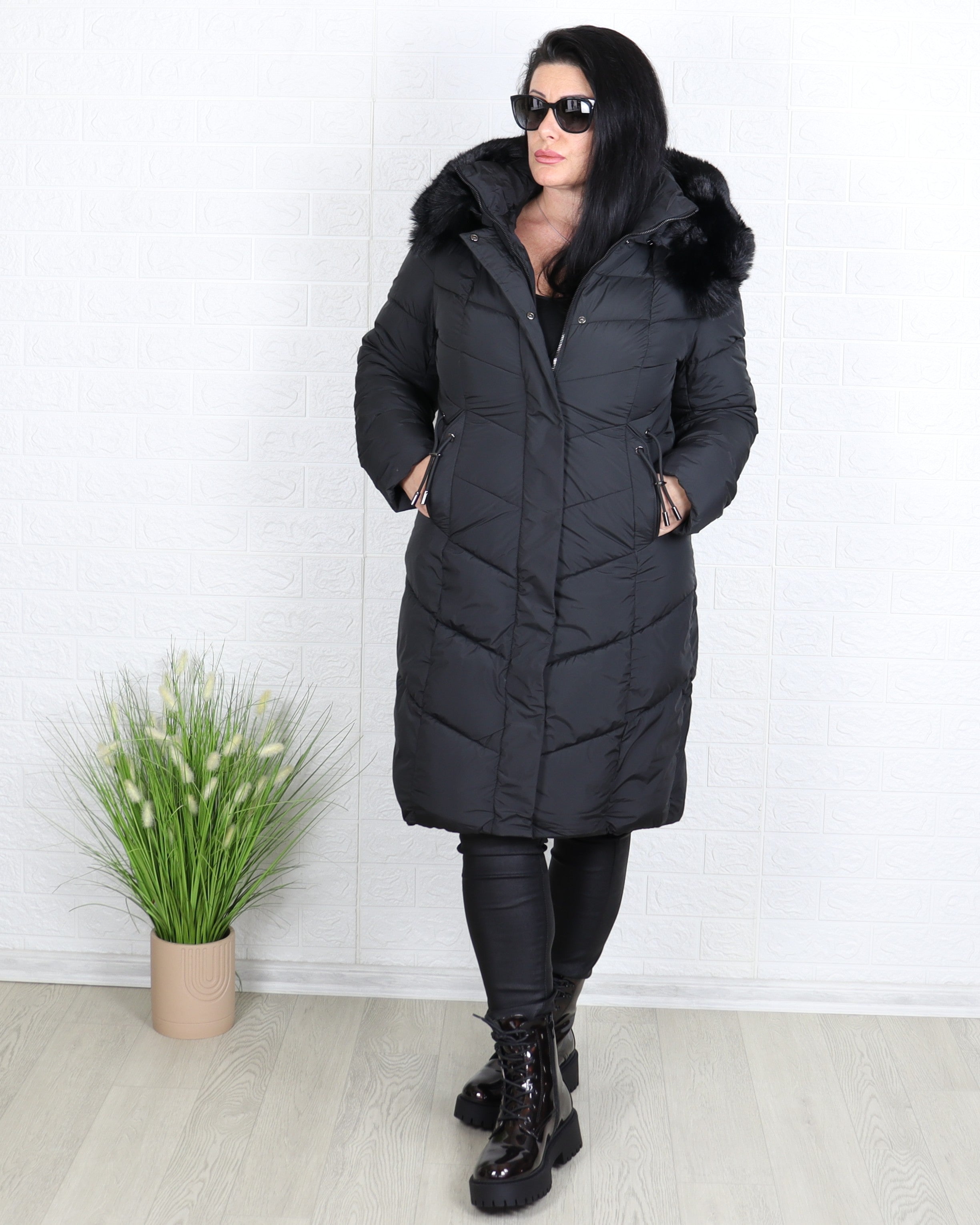 Яке - Зимно Яке MONA - черно - Muudsfashion