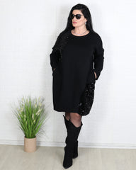 Рокля - Рокля SERENA - Черна - Muudsfashion