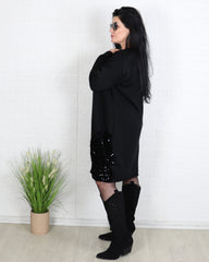 Рокля - Рокля SERENA - Черна - Muudsfashion