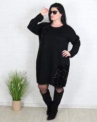 Рокля - Рокля SERENA - Черна - Muudsfashion