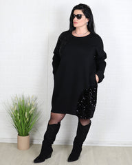 Рокля - Рокля SERENA - Черна - Muudsfashion