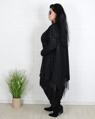 Блуза - Туника FEIRIN - Черна - Muudsfashion