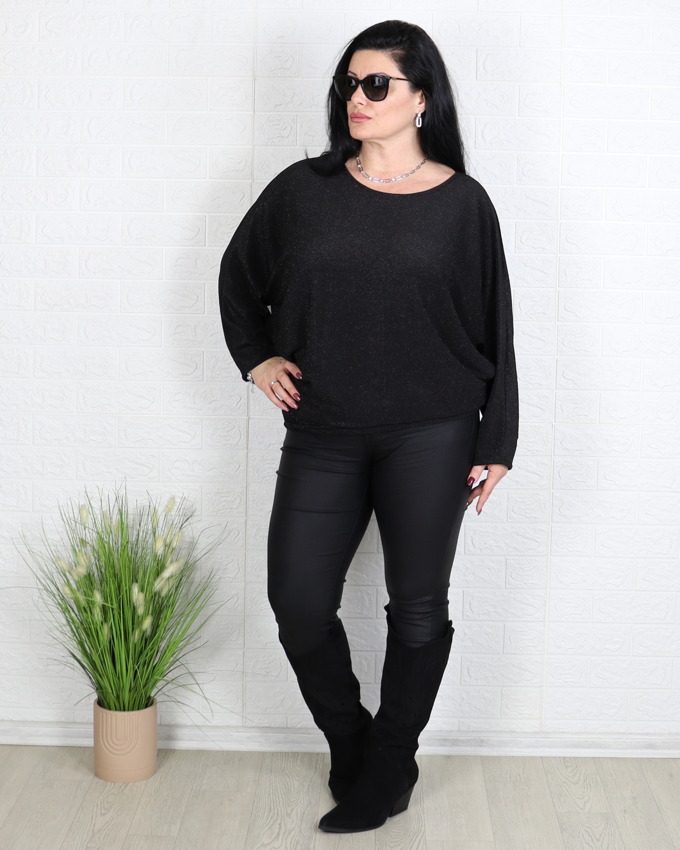 Блуза - Блуза MYSTIC - Черна - Muudsfashion