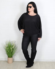 Блуза - Блуза MYSTIC - Черна - Muudsfashion