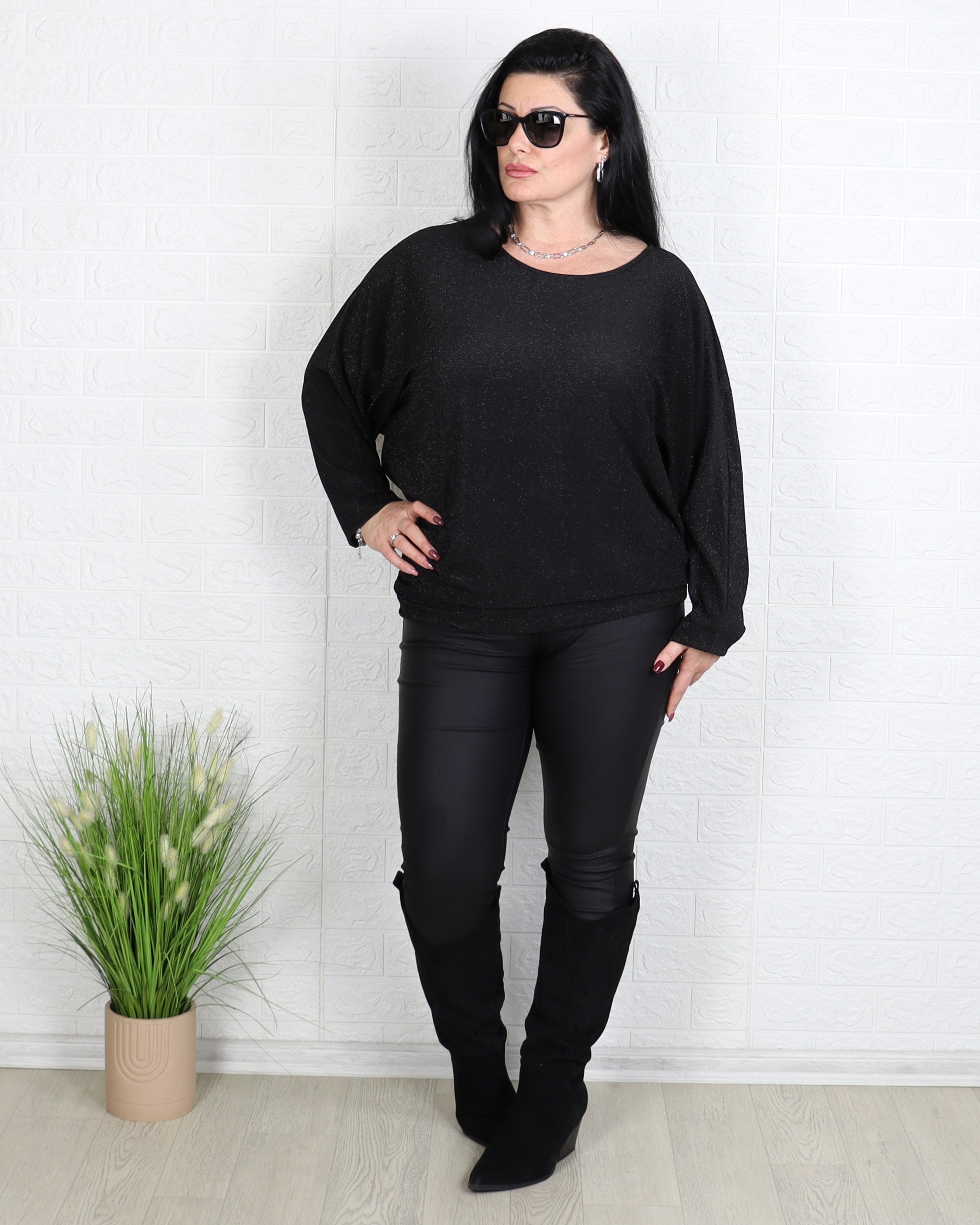 Блуза - Блуза MYSTIC - Черна - Muudsfashion