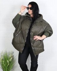 Яке - Зимно Яке KLARAN - Военно зелено - Muudsfashion