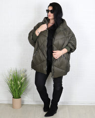 Яке - Зимно Яке KLARAN - Военно зелено - Muudsfashion