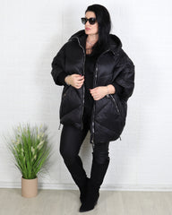 Яке - Зимно Яке KLARAN - Черно - Muudsfashion