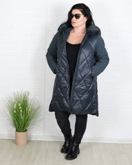 Яке - Зимно Яке TEA - Маслено зелено - Muudsfashion