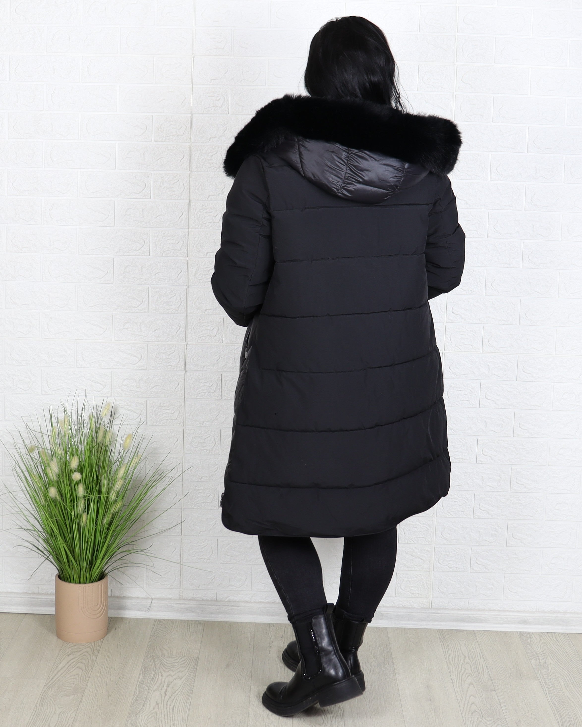 Яке - Зимно Яке TEA - Черно - Muudsfashion