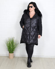 Яке - Зимно Яке TEA - Черно - Muudsfashion