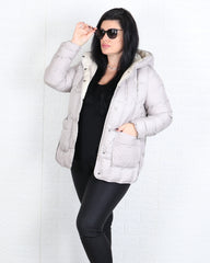 Яке - Преходно Яке PETRA - Мръсно бяло - Muudsfashion