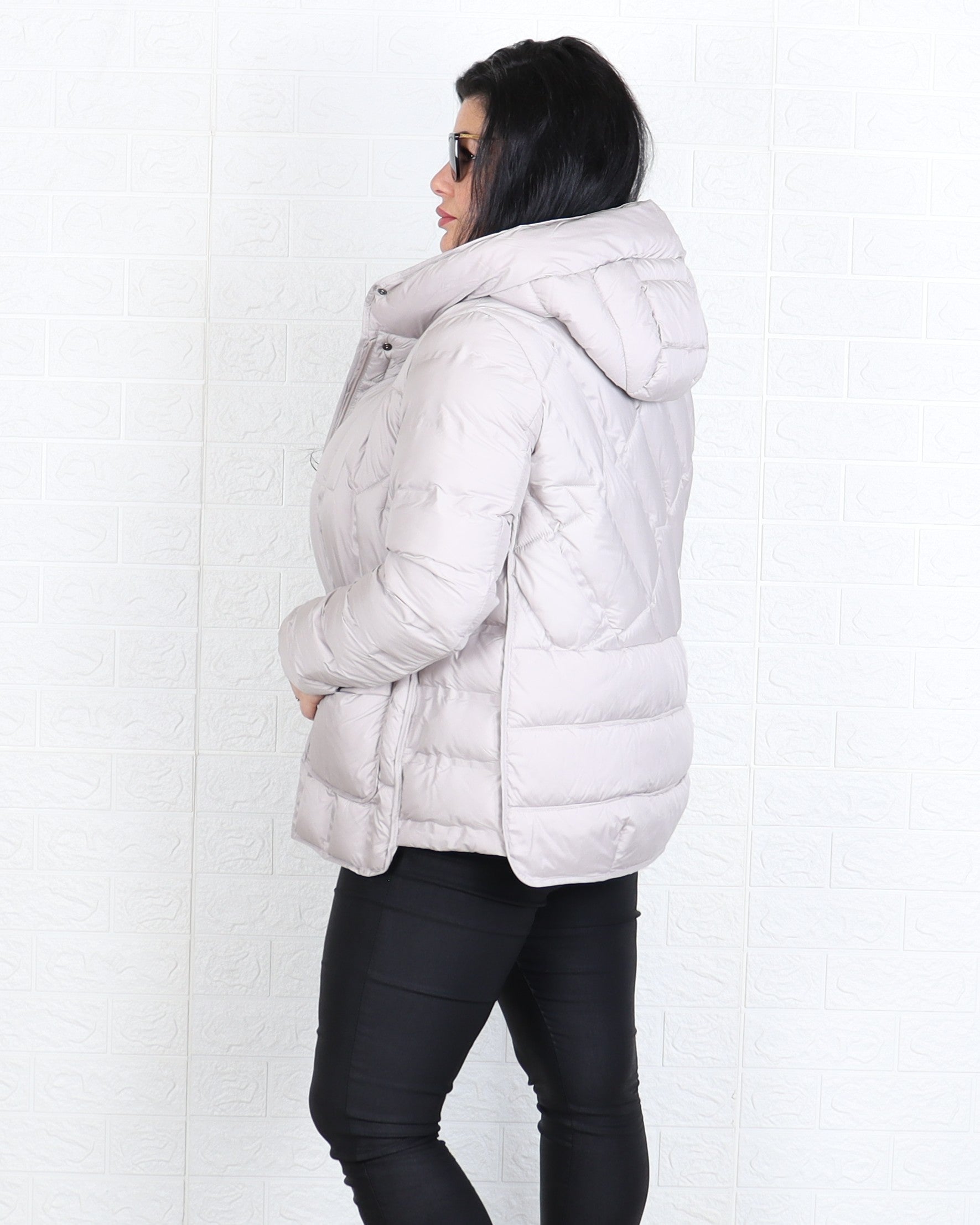 Яке - Преходно Яке PETRA - Мръсно бяло - Muudsfashion