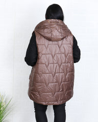 Елек - Елек SARA - Кафяв - Muudsfashion