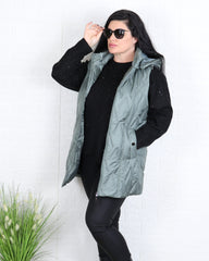 Елек - Елек KORINA - Военно зелено - Muudsfashion