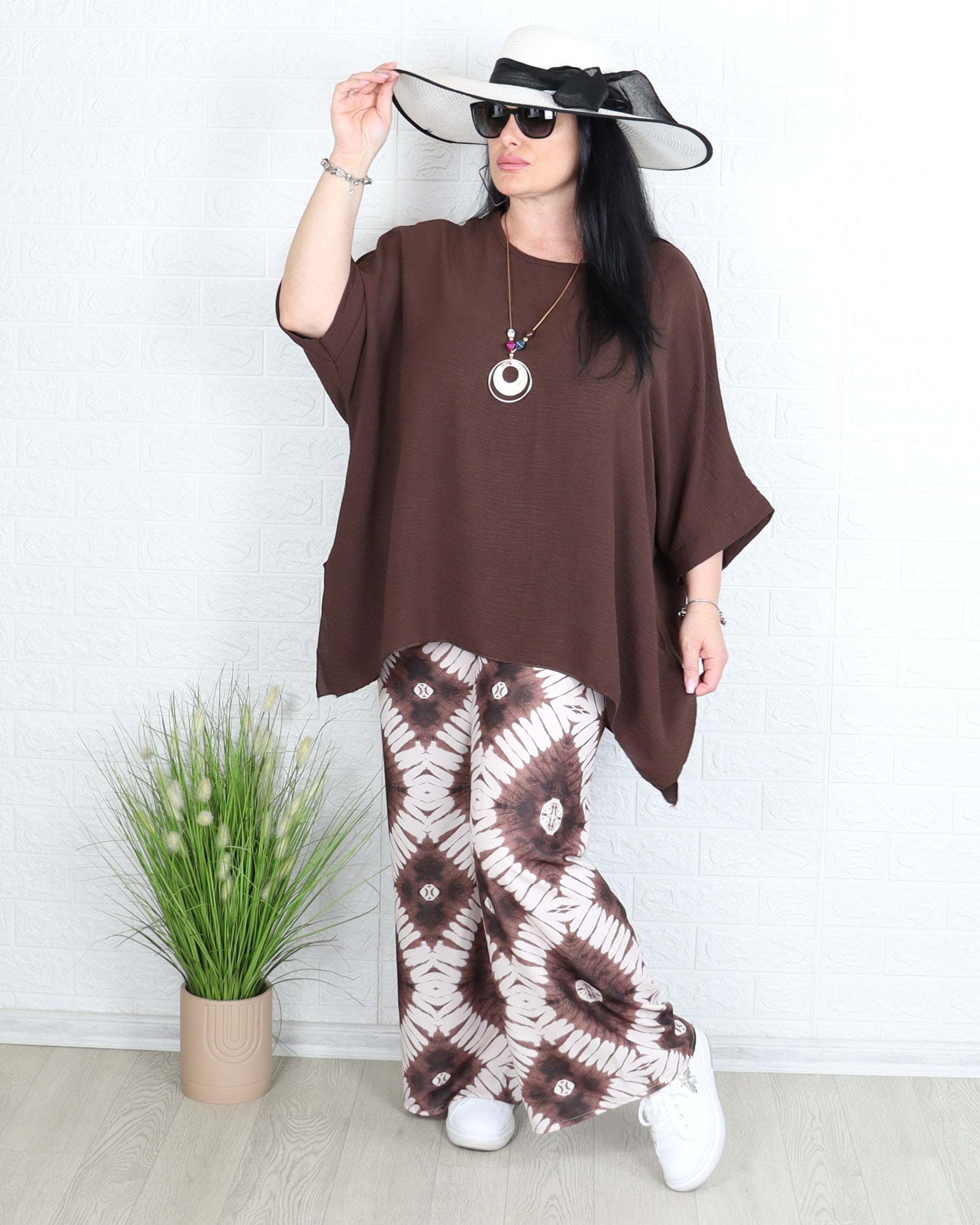 Комплект - Комплект MELISA - кафяв - Muudsfashion