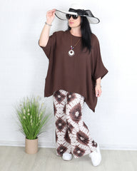 Комплект - Комплект MELISA - кафяв - Muudsfashion