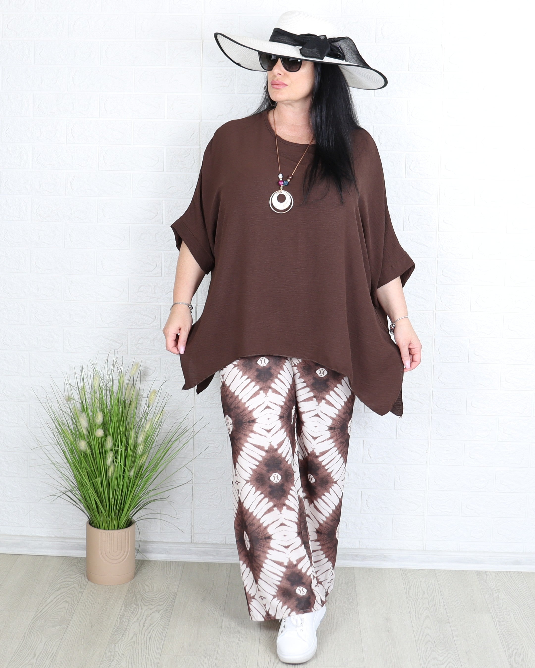 Комплект - Комплект MELISA - кафяв - Muudsfashion