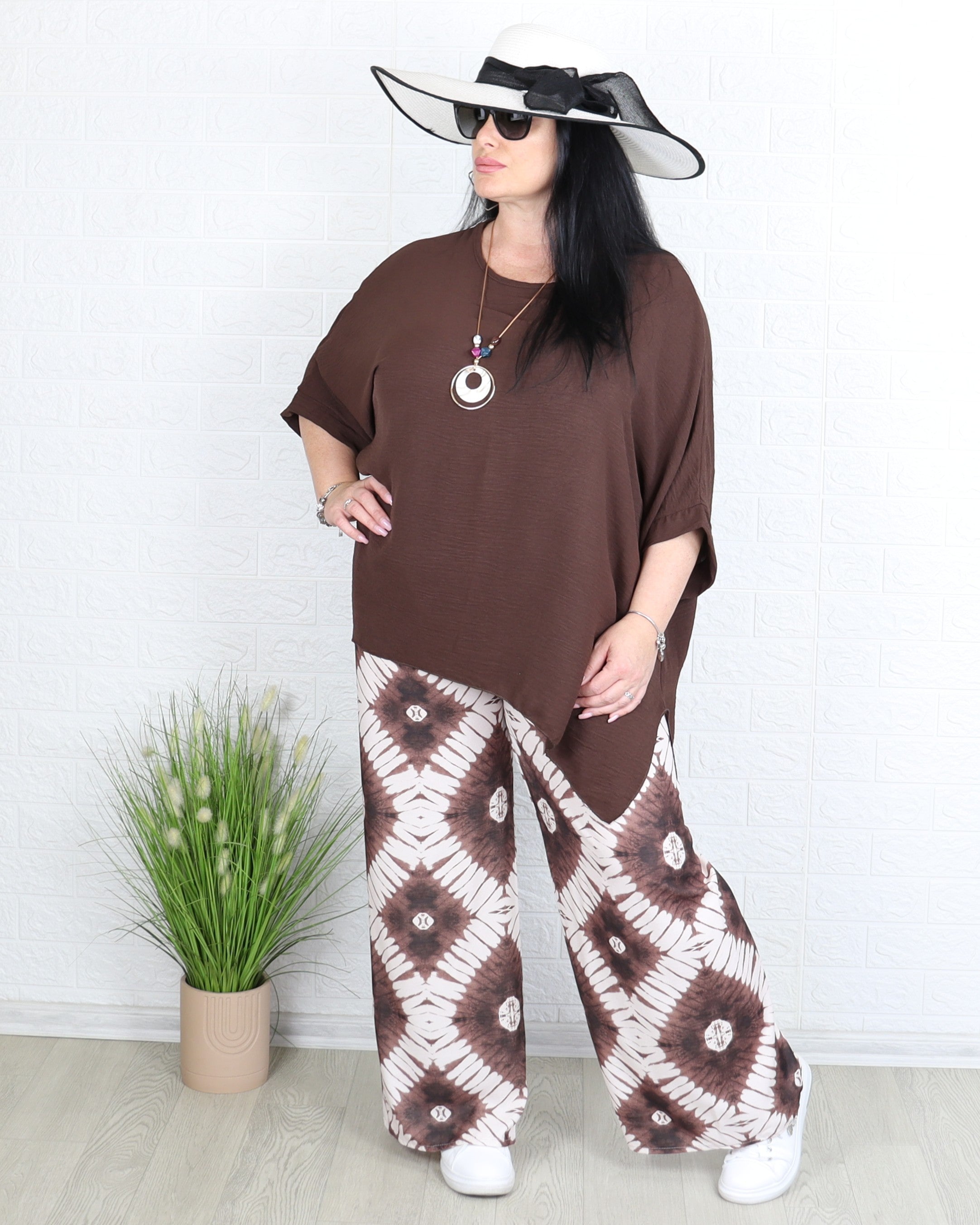 Комплект - Комплект MELISA - кафяв - Muudsfashion