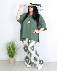 Комплект - Комплект MELISA - военно зелено - Muudsfashion